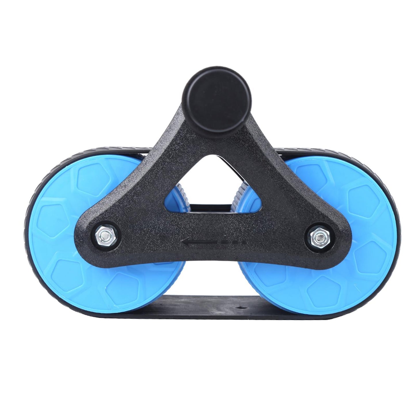 Springback Wheels Ab Roller – Silent Abdominal Exerciser for Core & Push-Up Training (Blue)