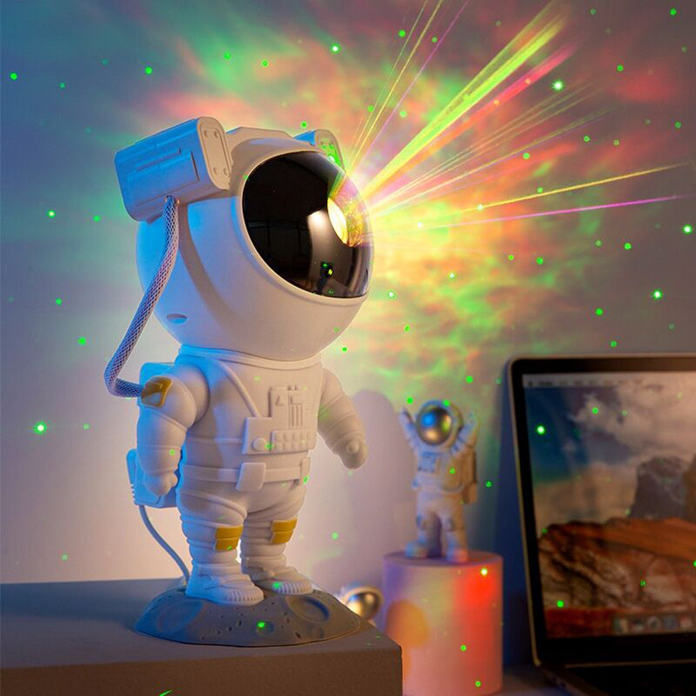 Creative Astronaut Galaxy Projector – Starry Sky Night Light for Bedroom & Decor