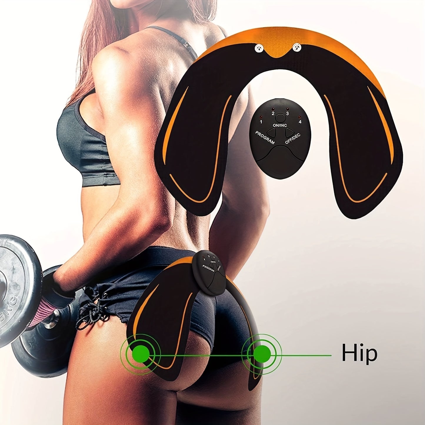 Hip Trainer & Buttock Lift Massage Device – Smart Fitness Gear for Home & Office Workouts