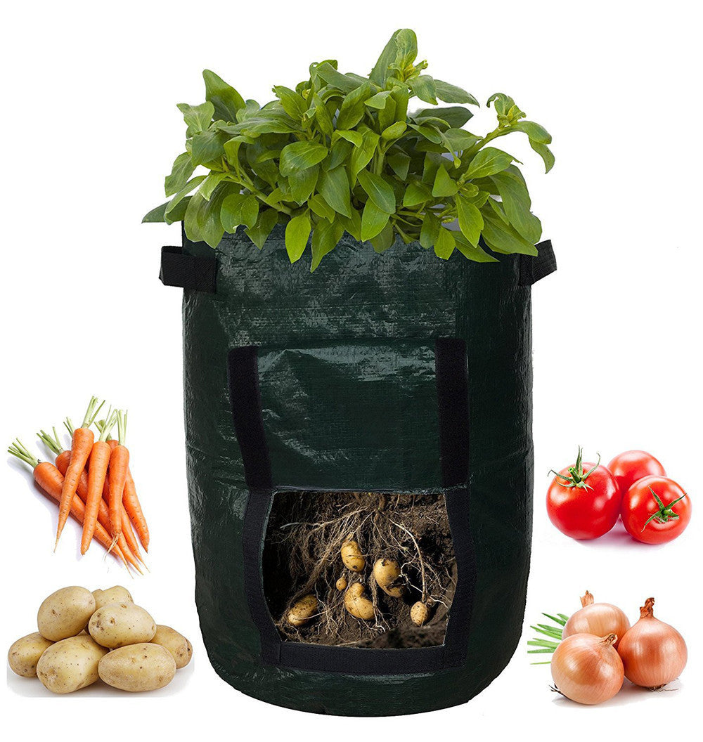 Durable PE Cloth Garden Planting Bag – Grow Healthy Plants Anywhere