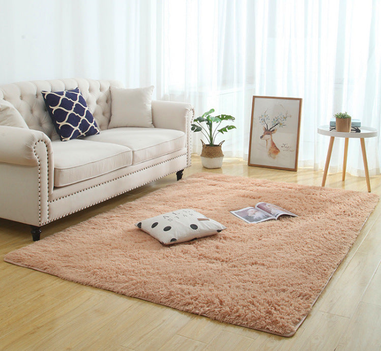 Silky Fluffy Shaggy Rug – Luxurious Plush Carpet for Modern Home Decor