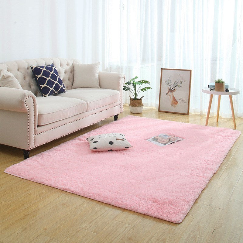 Silky Fluffy Shaggy Rug – Luxurious Plush Carpet for Modern Home Decor