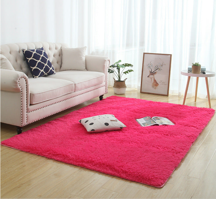 Silky Fluffy Shaggy Rug – Luxurious Plush Carpet for Modern Home Decor