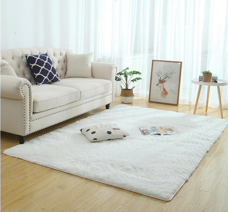 Silky Fluffy Shaggy Rug – Luxurious Plush Carpet for Modern Home Decor