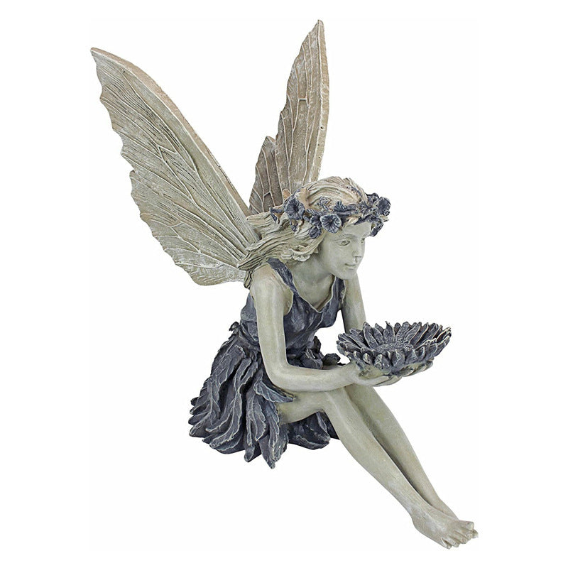 Fairy Garden Statue – Enchanting Resin Ornament for Home & Outdoor Decor