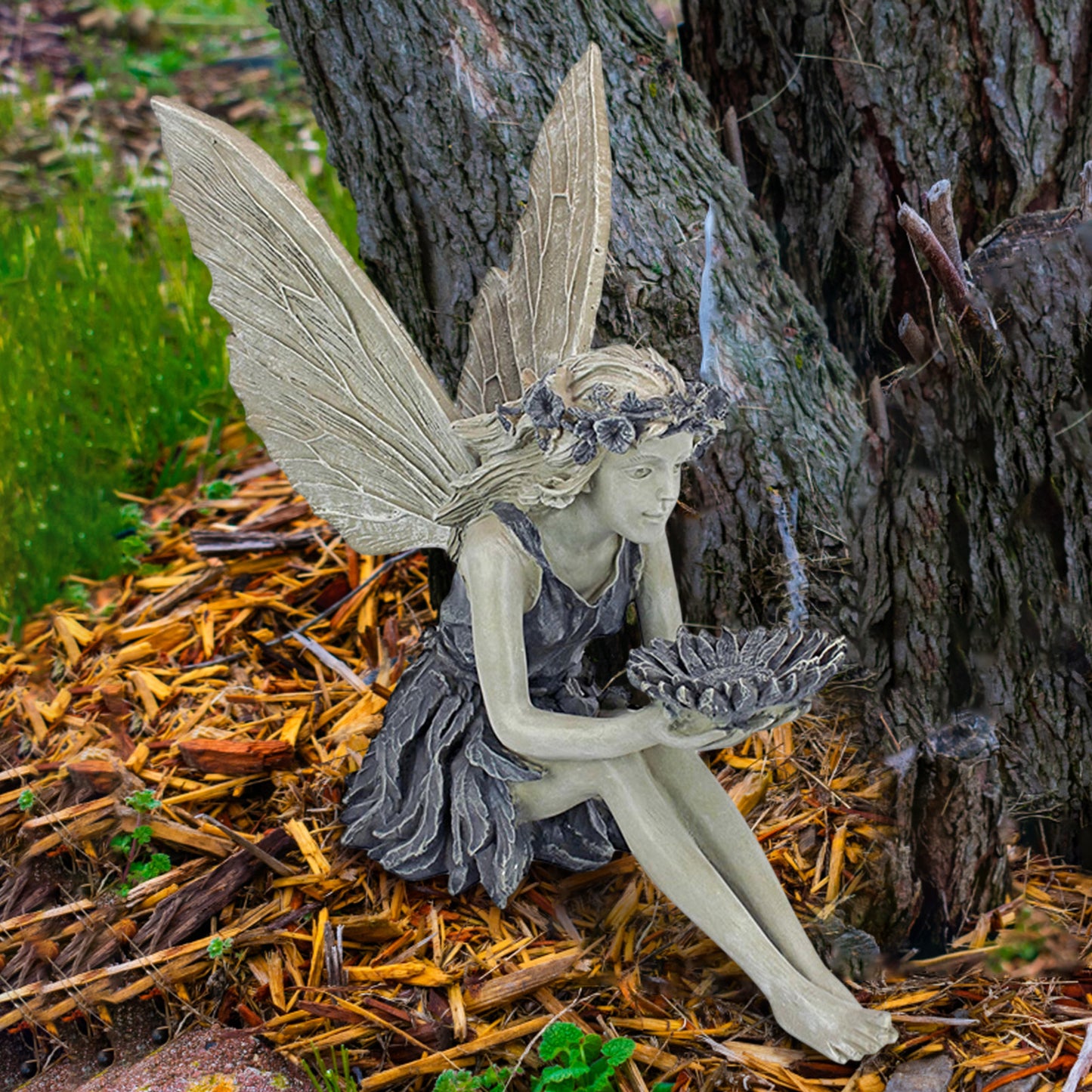 Fairy Garden Statue – Enchanting Resin Ornament for Home & Outdoor Decor