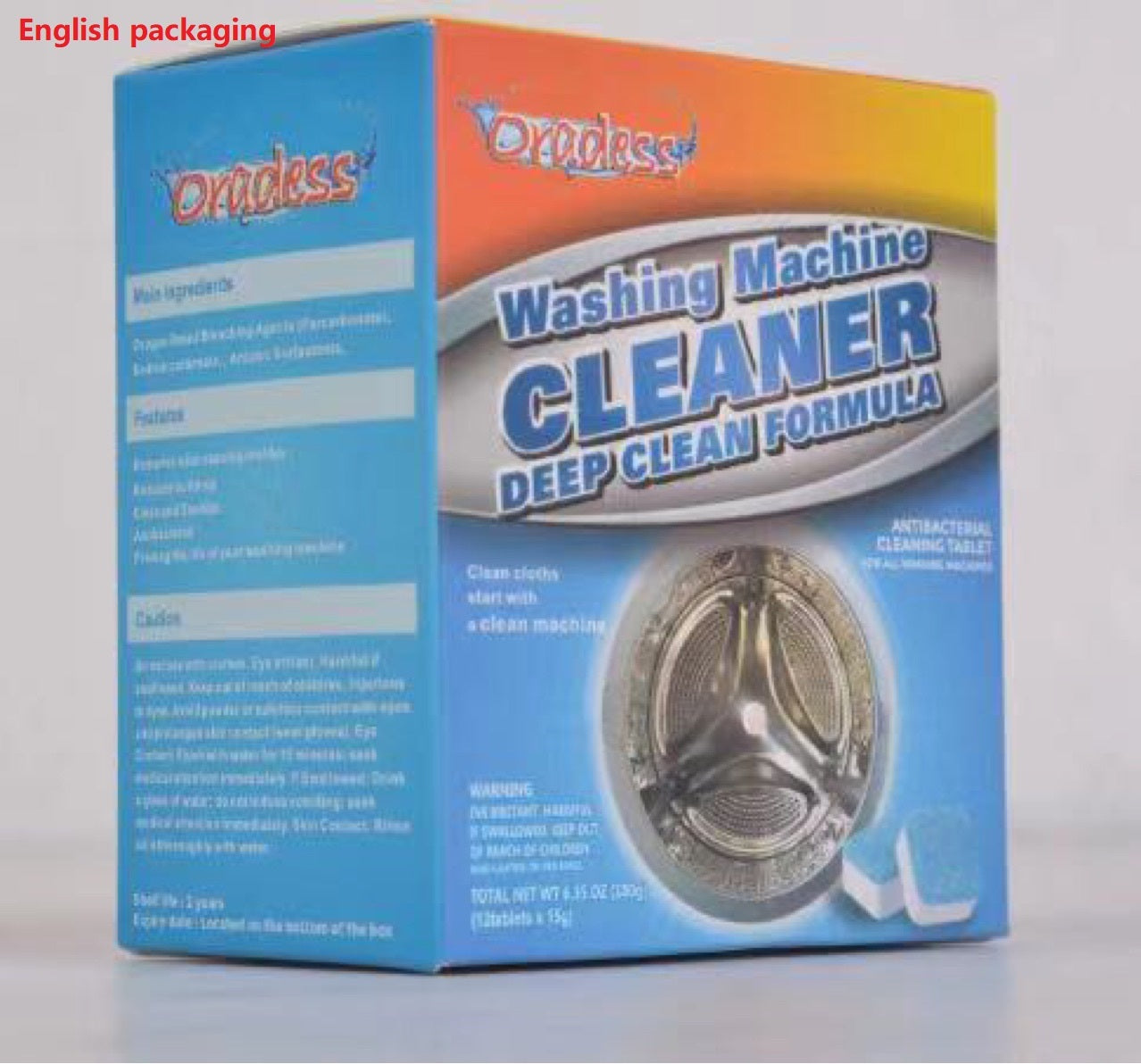 Washing Machine Tub Bomb Cleaner – Deep Cleaning & Deodorizing Solution