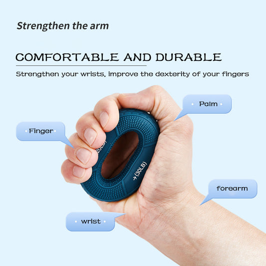 Hand Grip Strengthener – Adjustable 20-80LB Finger & Forearm Trainer for Muscle Workout & Rehabilitation