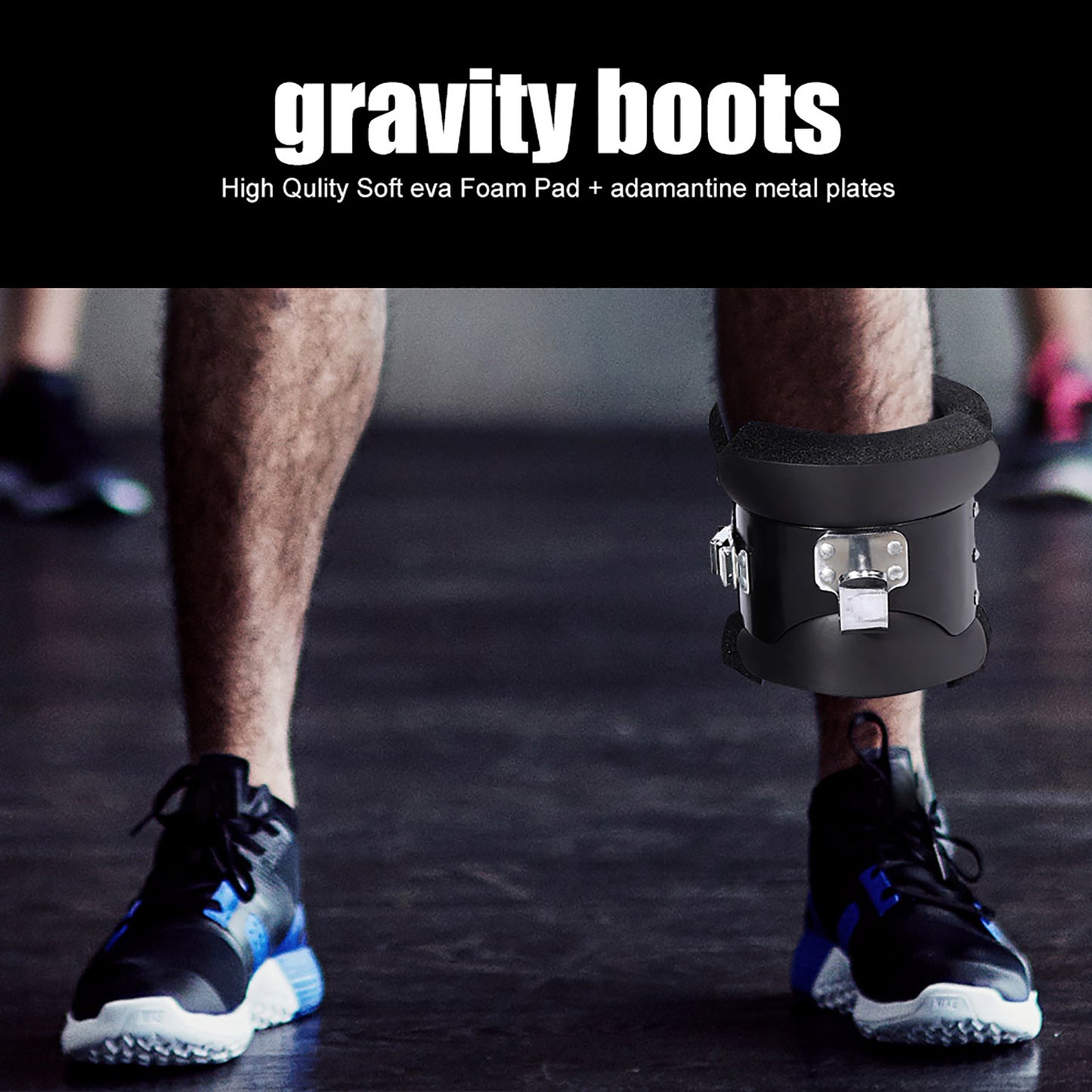 Solid Steel Frame Inversion Boots – Gravity Boots for Fitness & Strength Training