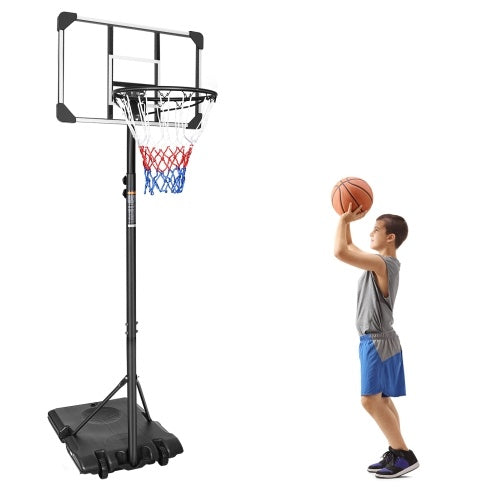 Portable Basketball Goal System – Adjustable Height 5.6 to 7ft, Indoor & Outdoor Use