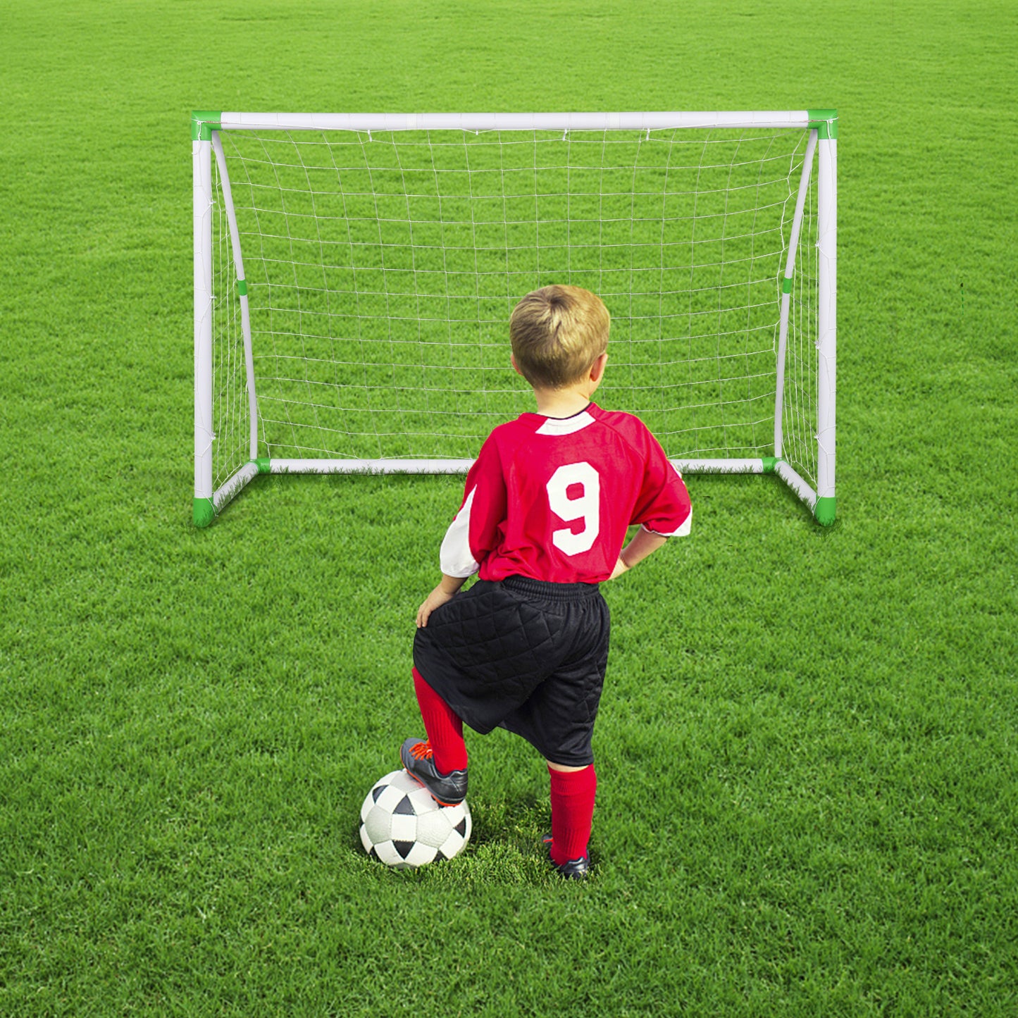 1.82m PVC Plastic Goal – Durable & Lightweight Soccer Goal for Training & Backyard Play