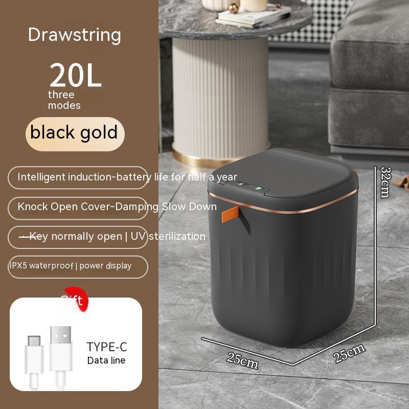 Smart Trash Can – Automatic Induction Dustbin for Home, Kitchen & Car