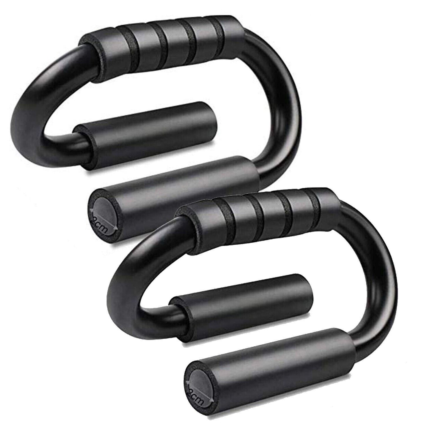 S-Shaped Push-Up Bars – Non-Slip Fitness Stand for Strength Training & Home Gym Workouts