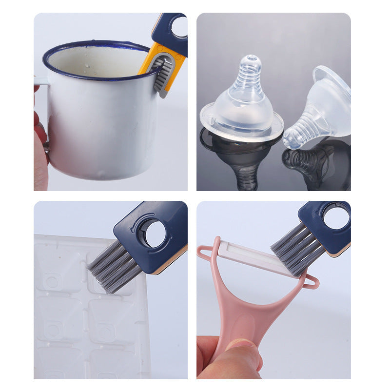 4-in-1 Bottle Gap Cleaner Brush – Multifunctional Cup & Bottle Cleaning Tool