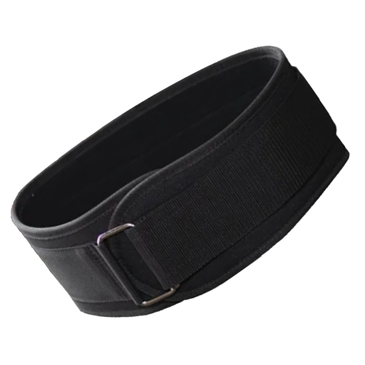 Breathable Weight Lifting Belt – Adjustable EVA Nylon Support for Strength Training (Black, S)