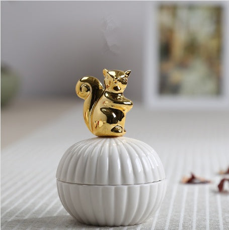 Animal Figurine Jewelry Box – Elegant Home Decor & Gift Idea