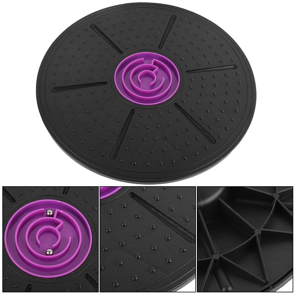 Purple Labyrinth Wobble Balance Board – Yoga, Fitness & Stability Training Disc