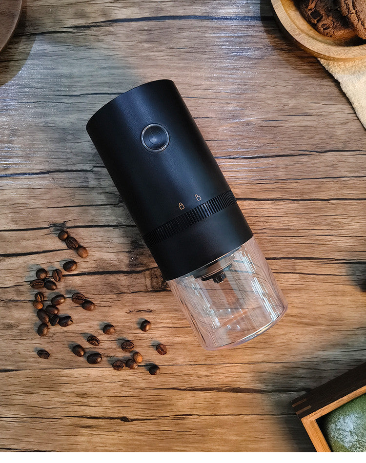 Portable Electric Coffee Grinder – USB Rechargeable with Ceramic Grinding Core