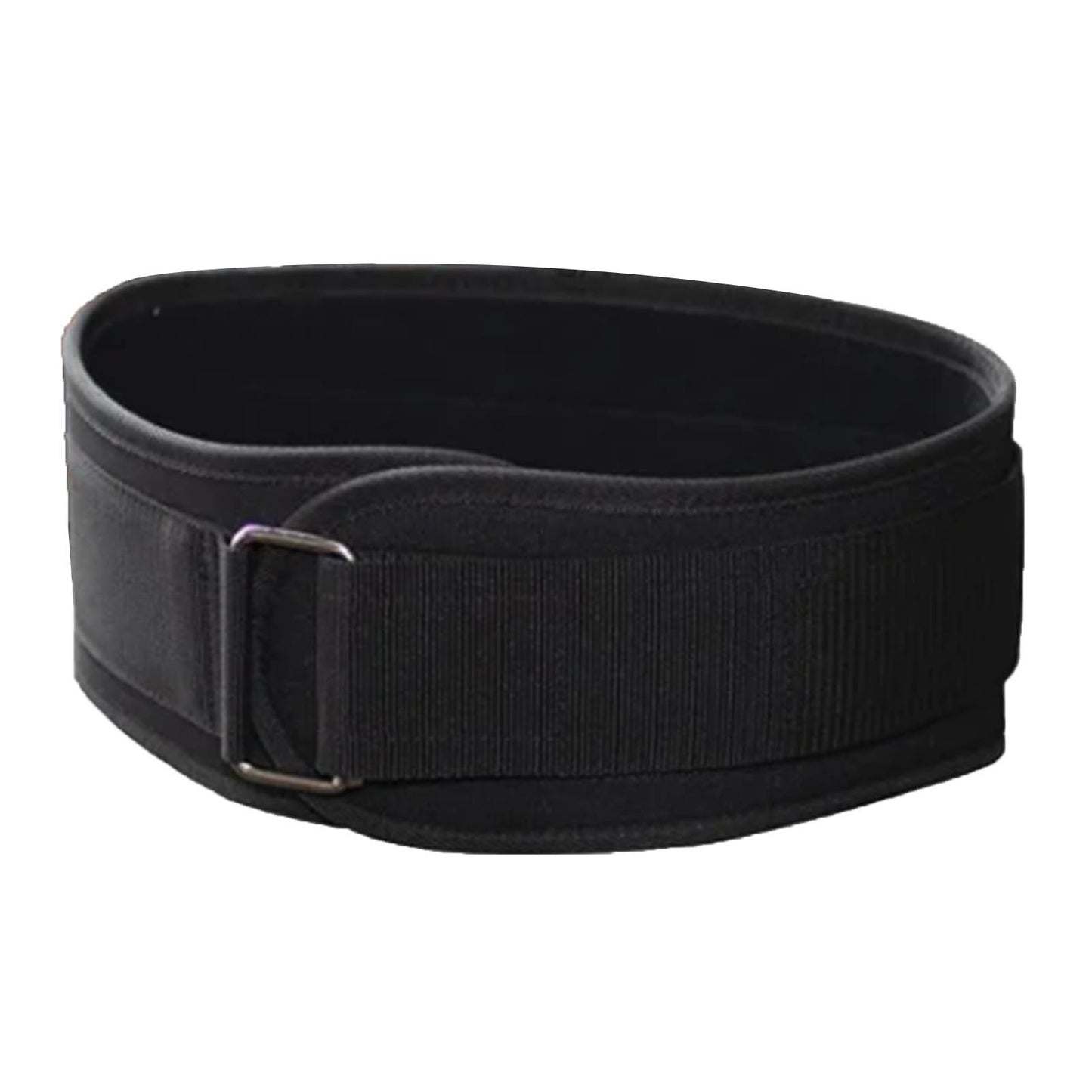 Breathable Weight Lifting Belt – Adjustable EVA Nylon Support for Strength Training (Black, S)