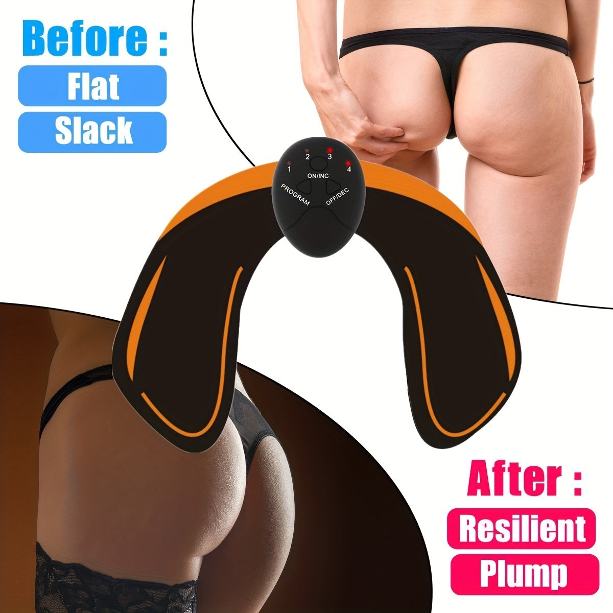 Hip Trainer & Buttock Lift Massage Device – Smart Fitness Gear for Home & Office Workouts