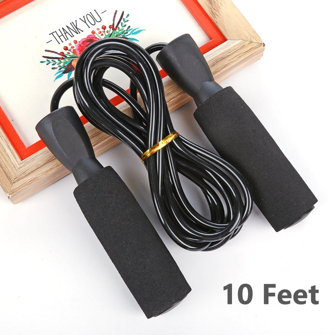 Adjustable Speed Jump Rope – Tangle-Free Bearing System for Boxing, Fitness & Cardio Workouts