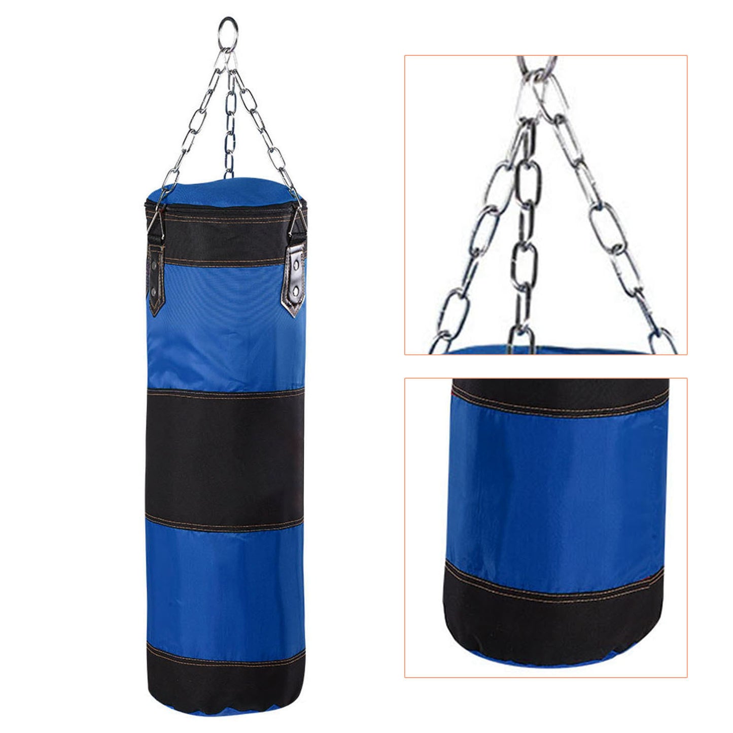 Children Kids Boxing Heavy Punching Training Bag – 80cm Fitness Sandbag for Exercise & Strength Training