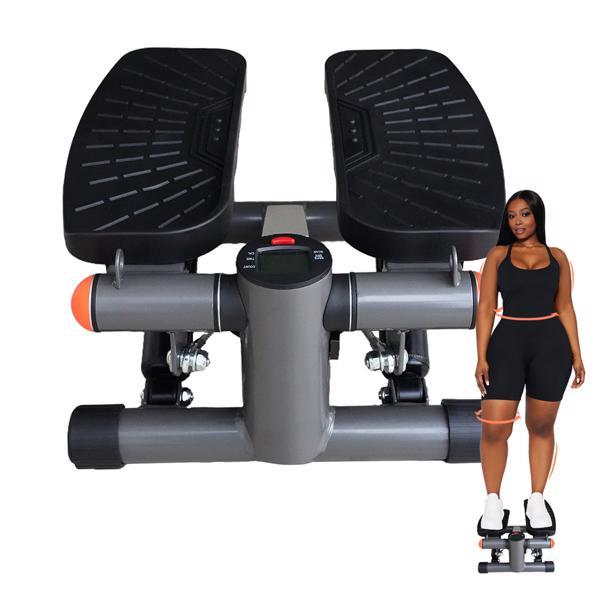 Mini Stepper with Resistance Bands & LCD Display – Compact Home Fitness Equipment