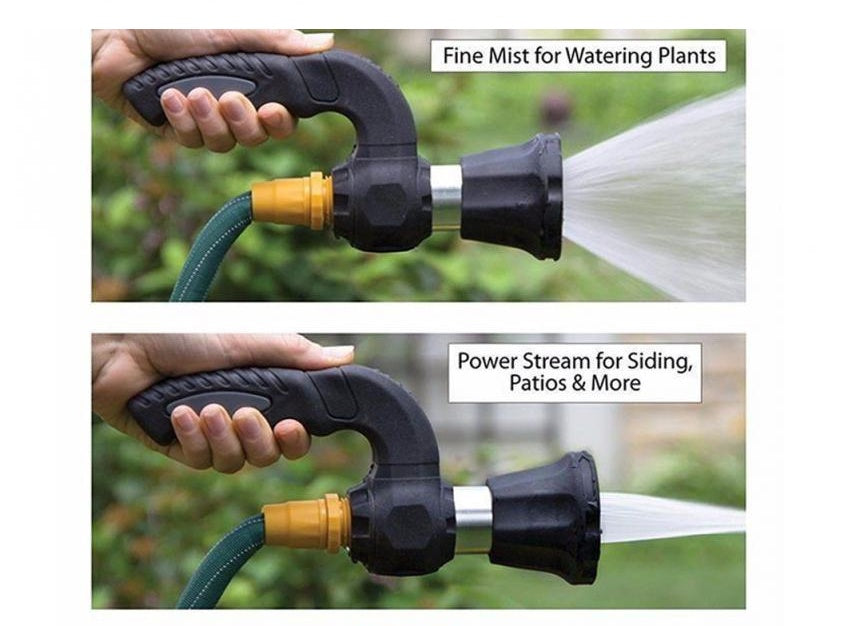 Mighty Power Hose Blaster Nozzle – High-Pressure Spray for Lawn, Garden & Car Washing