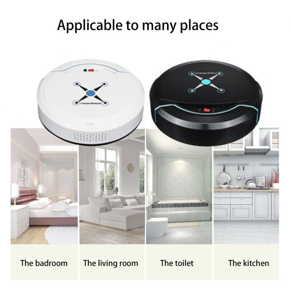 Smart Robot Vacuum Cleaner – Hands-Free Cleaning with Intelligent Navigation