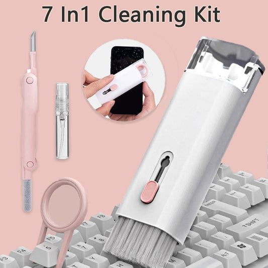 Multifunctional Bluetooth Headset & Keyboard Cleaning Kit – 5-in-1 Tool Set