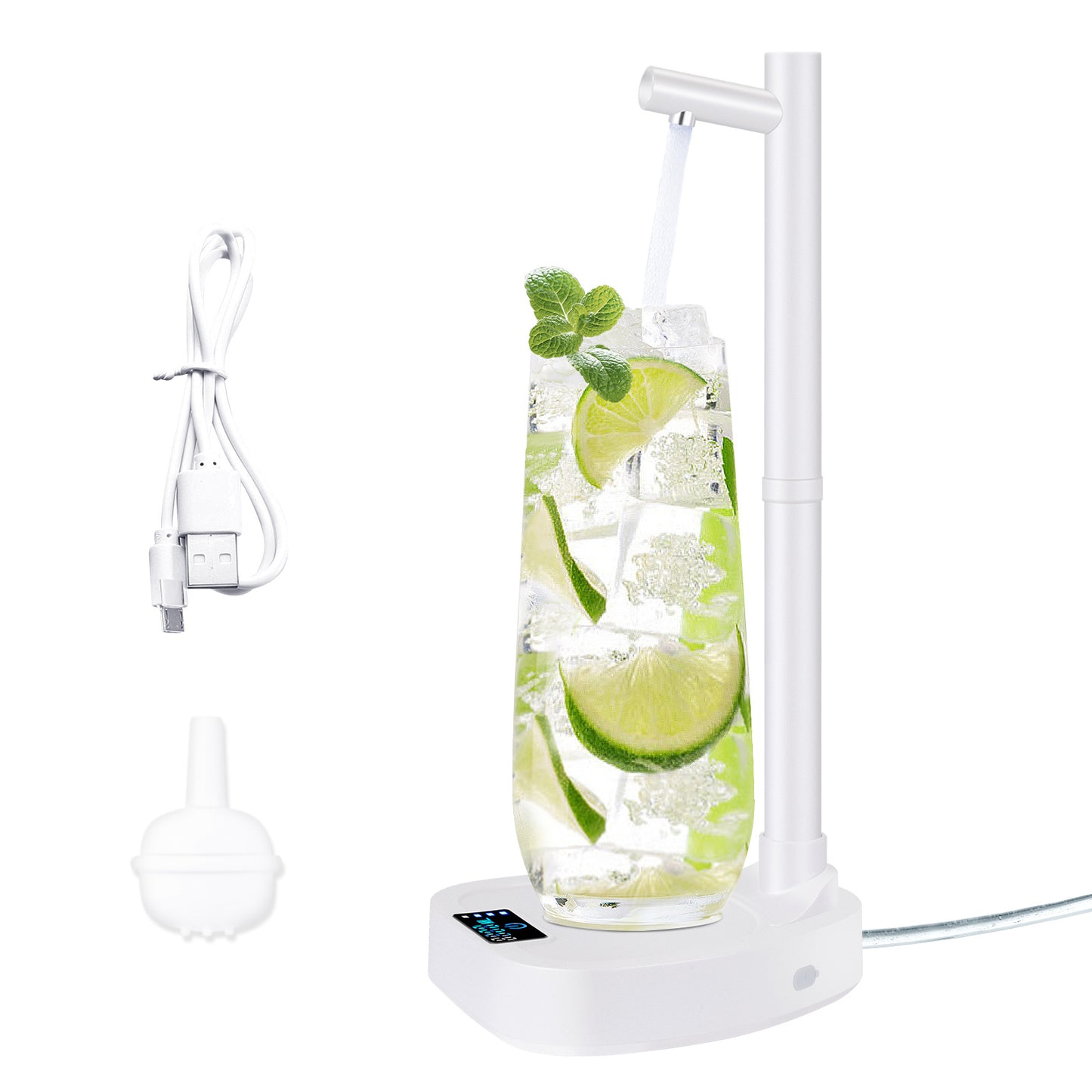 Automatic Water Dispenser with Stand – Rechargeable & Portable Bottle Pump