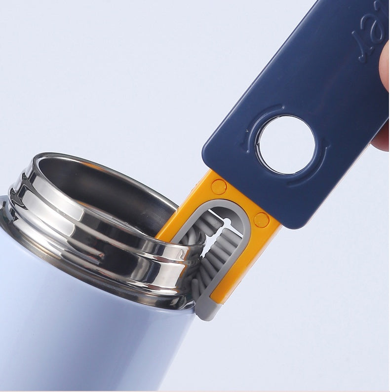 4-in-1 Bottle Gap Cleaner Brush – Multifunctional Cup & Bottle Cleaning Tool