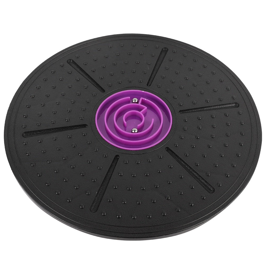 Purple Labyrinth Wobble Balance Board – Yoga, Fitness & Stability Training Disc