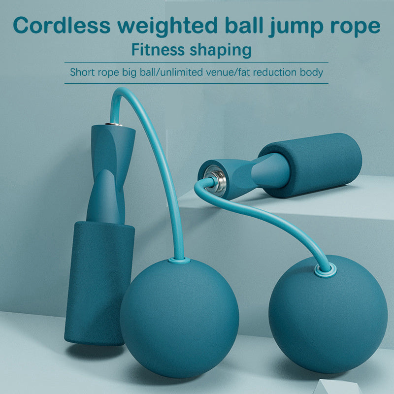 Weighted Cordless Jump Rope – Effective Fitness Training for Indoor & Outdoor Workouts