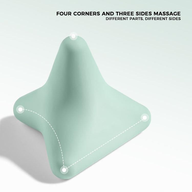 Silicone Massage Cone – Triangular Muscle Release Ball for Deep Tissue & Yoga Therapy