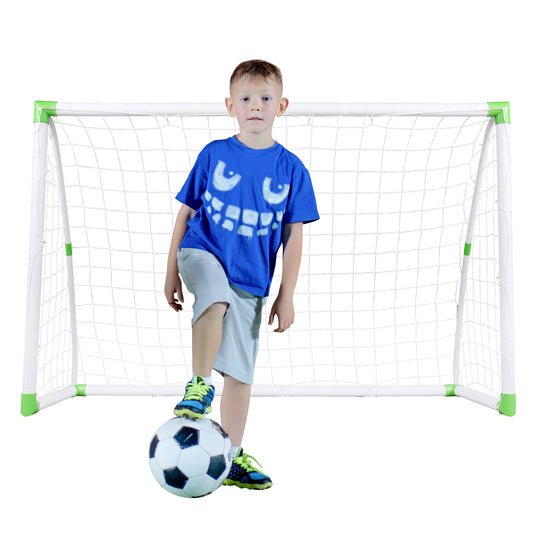 1.82m PVC Plastic Goal – Durable & Lightweight Soccer Goal for Training & Backyard Play