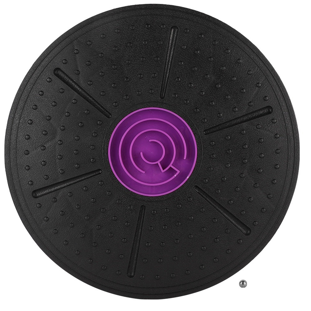 Purple Labyrinth Wobble Balance Board – Yoga, Fitness & Stability Training Disc